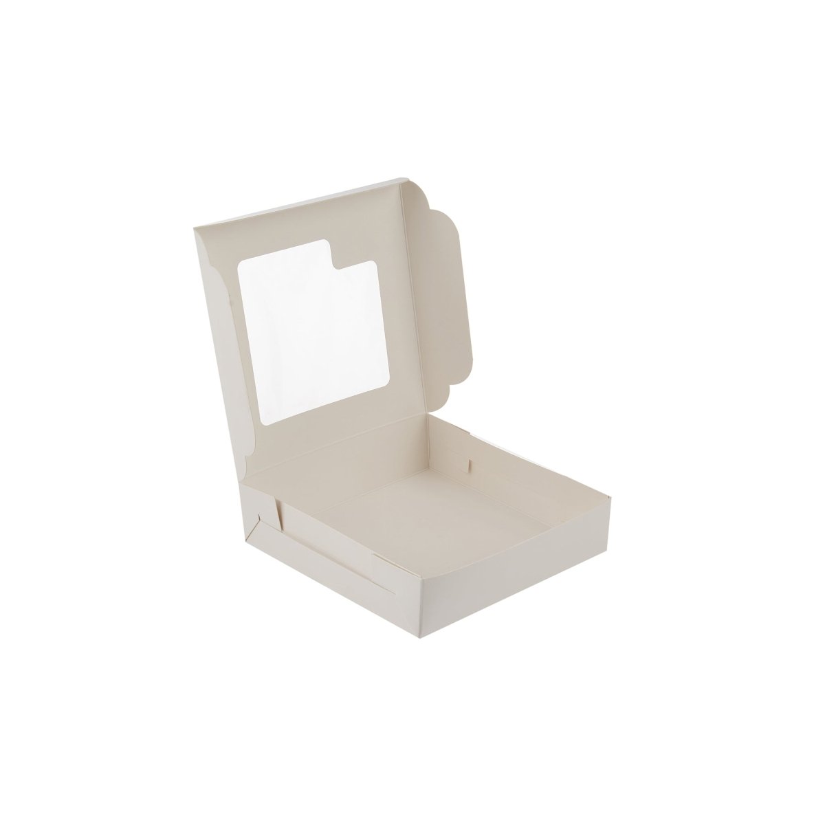 White Sweet Box with Window - hotpackwebstore.com - Baking & Decoration