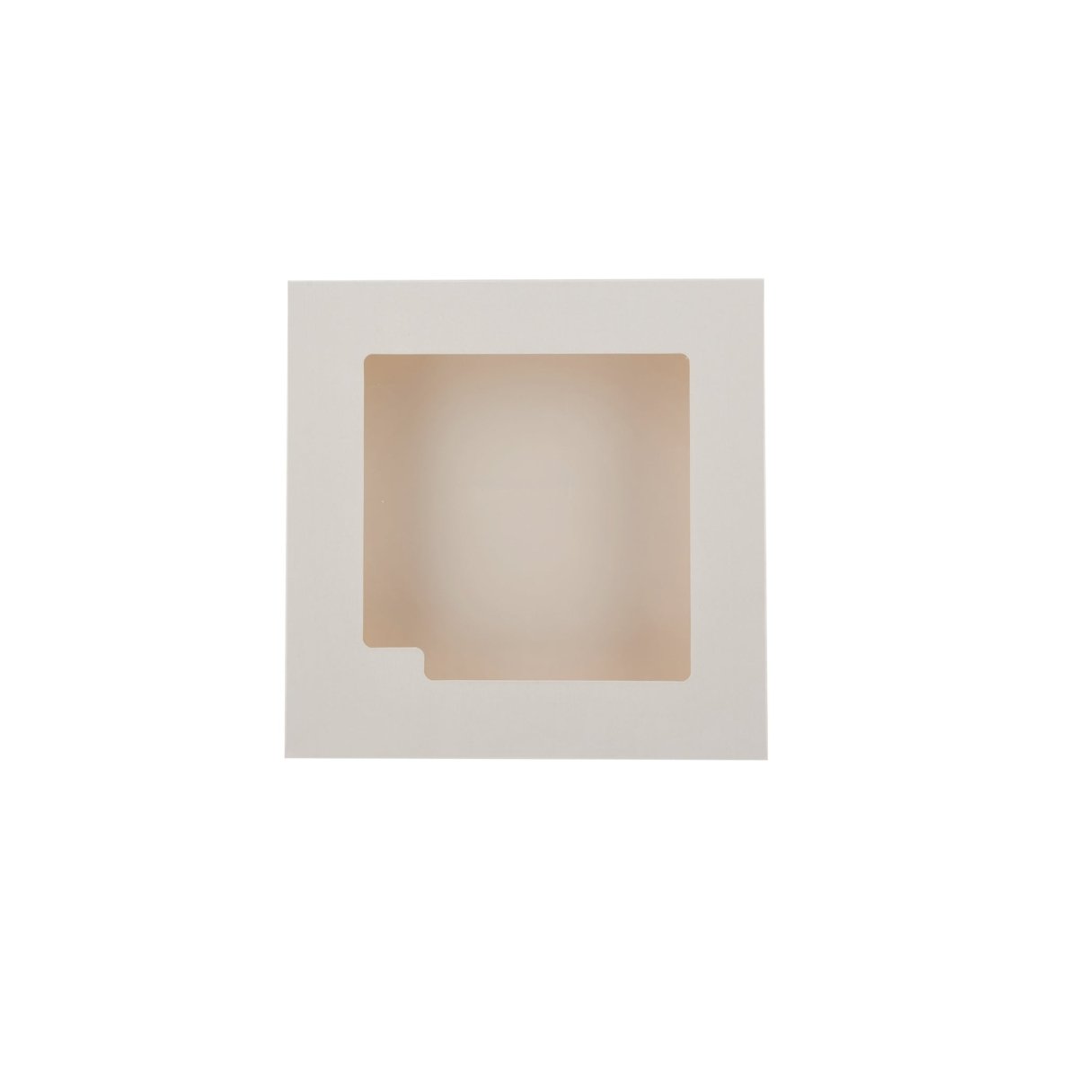 White Sweet Box with Window - hotpackwebstore.com - Baking & Decoration