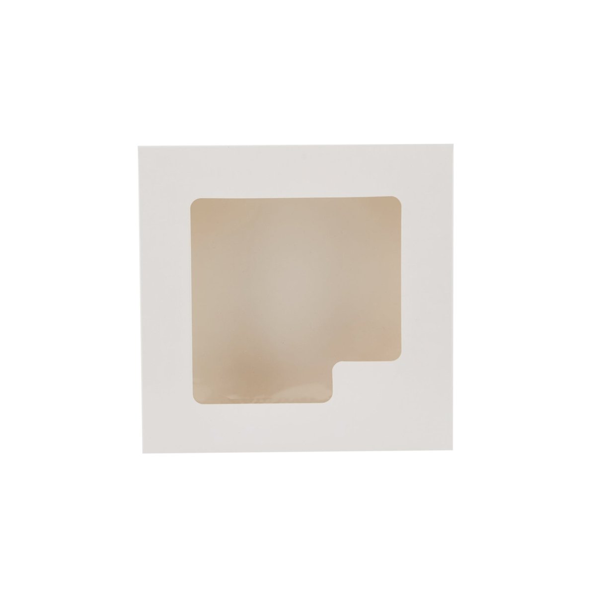 White Sweet Box with Window - hotpackwebstore.com - Baking & Decoration