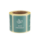 Eco Friendly Sticker Roll 250 Pieces - Hotpack Global