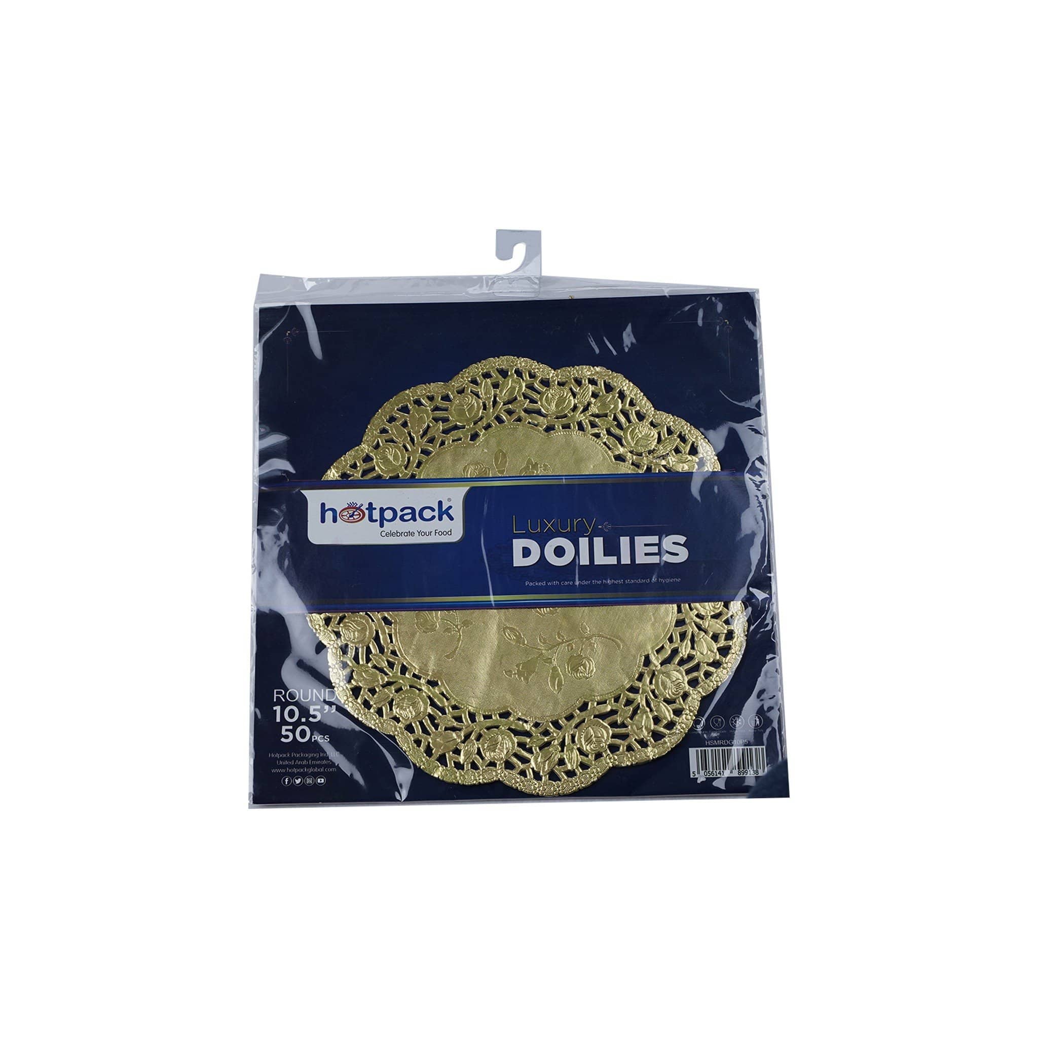 Hotpack | Luxury Round Doilies Paper 10.5 | 50 Pieces - Hotpack Global