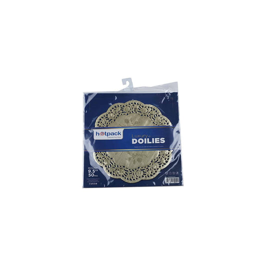 Hotpack | Luxury Round Doilies Paper 9.5 | 50 Pieces - Hotpack Global