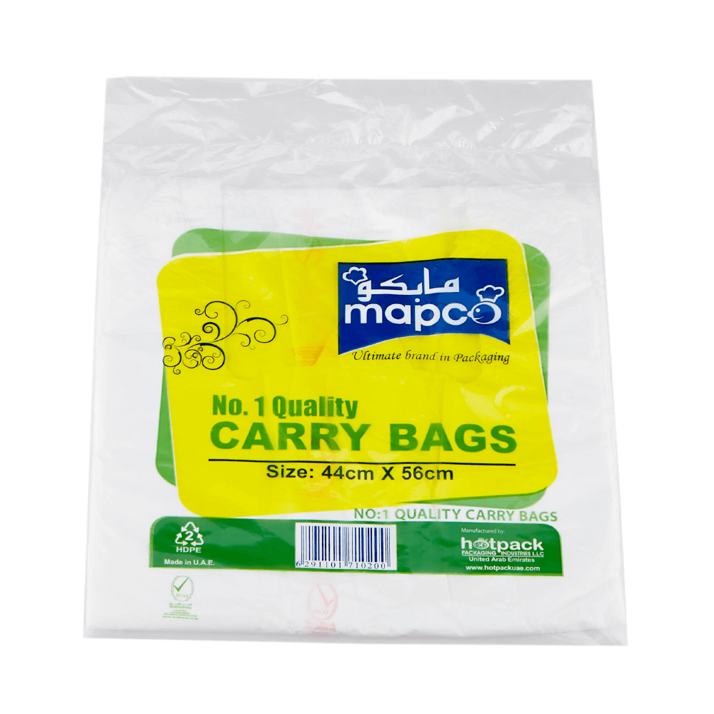 Plastic White Carry Bag - Hotpack Global