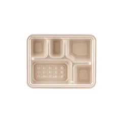 Bio Degradable 5 Compartment Deep Tray  - Hotpack Global
