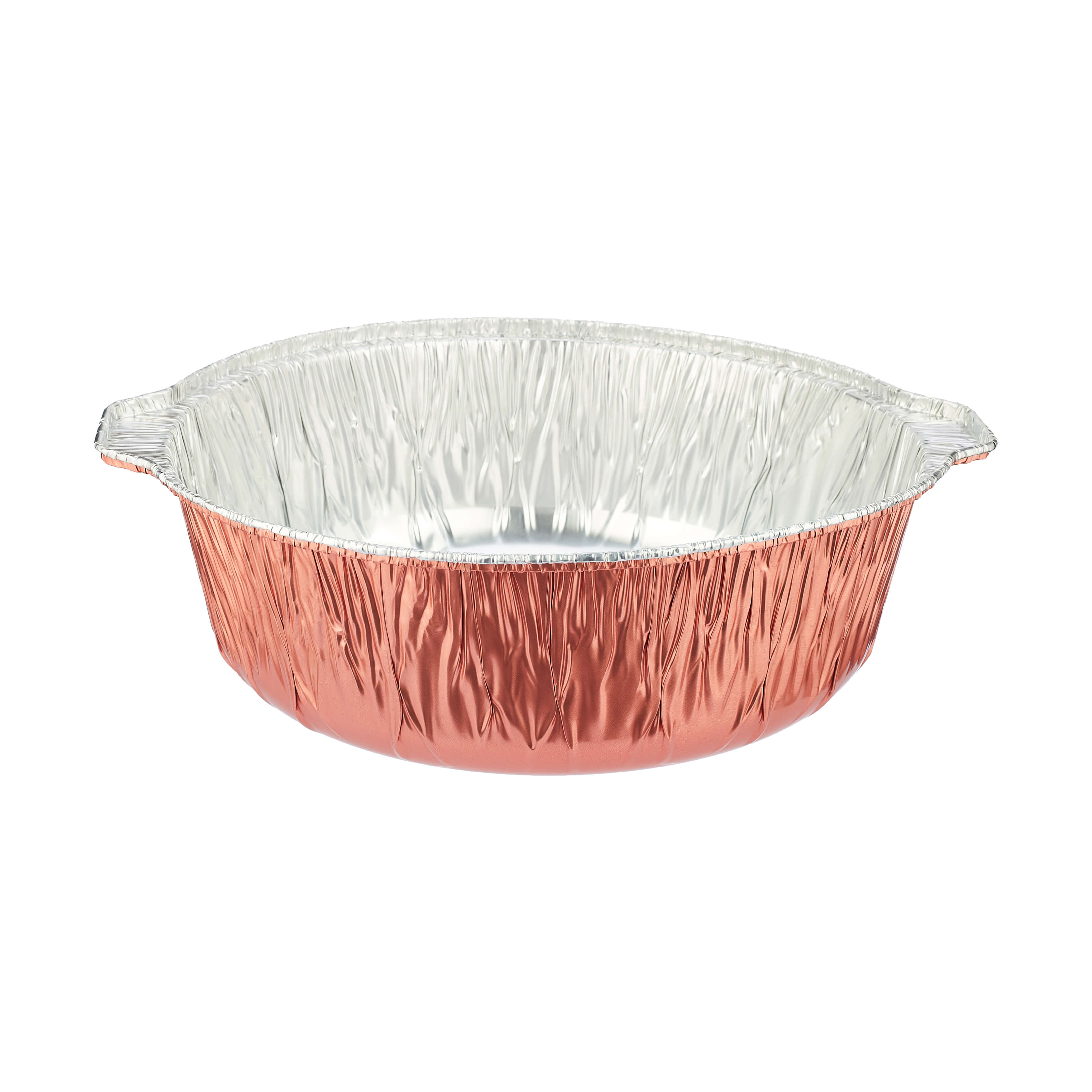 Round Aluminum Pot Container With Lid - hotpackwebstore.com - Aluminium Pots