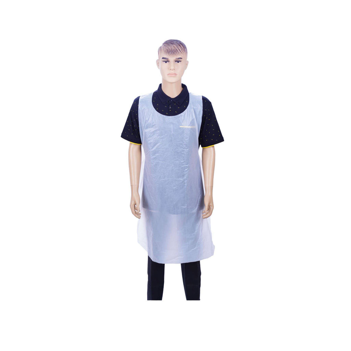 Hotpack | Plastic Apron White 28 Inch (Width) X 46 Inch (Length) | 100 Pieces X 10 Packts - Hotpack Global