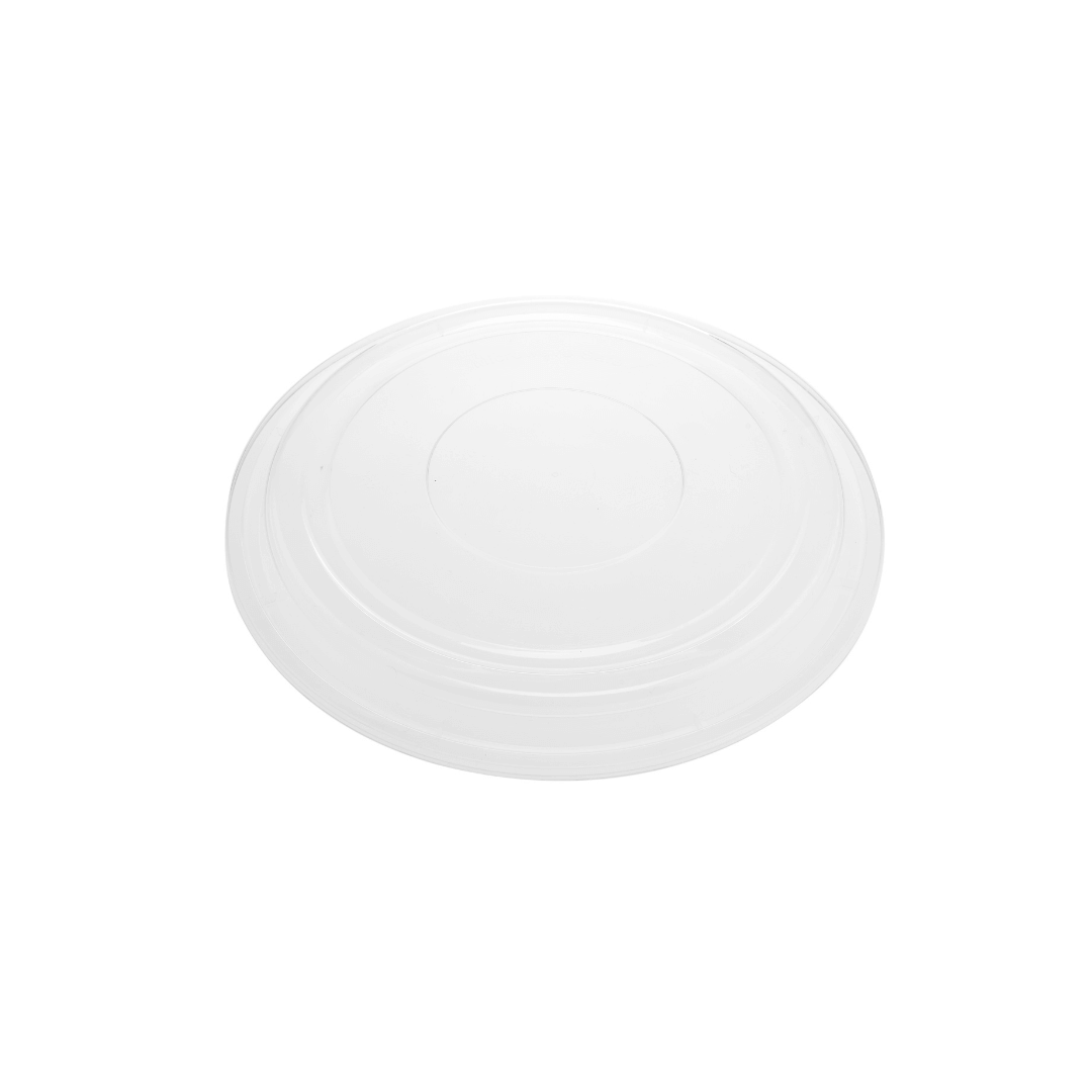 40 oz Black Base Round Container and Lid - Hotpack Global