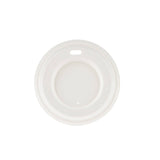 Bio-Degradable Lids for Paper Cups 1000 Pieces - Hotpack Global