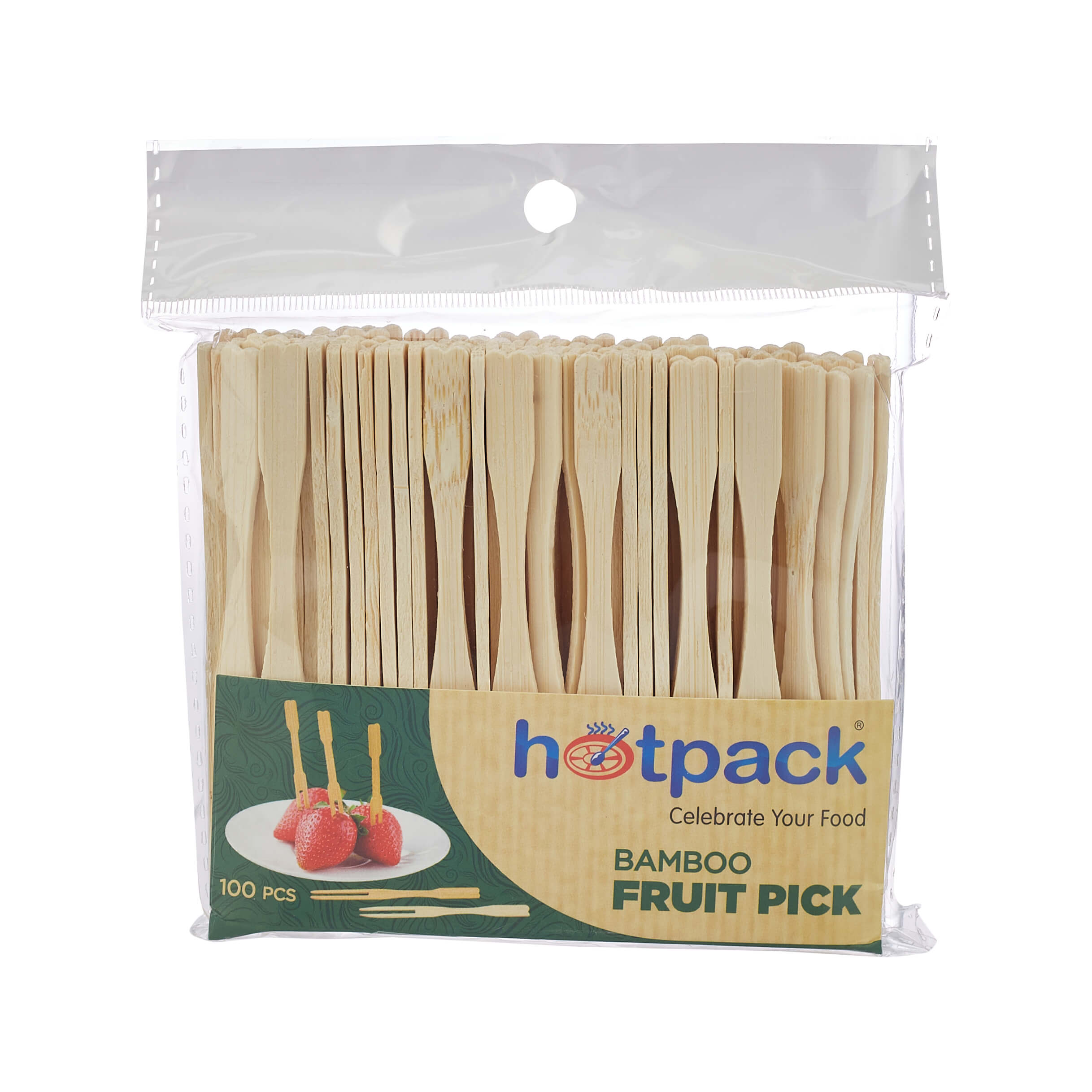 Disposable Bamboo Fruit Pick 5000 Pieces - Hotpack UAE