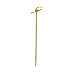 15 cm Disposable Bamboo Knotted Skewer - Hotpack Global