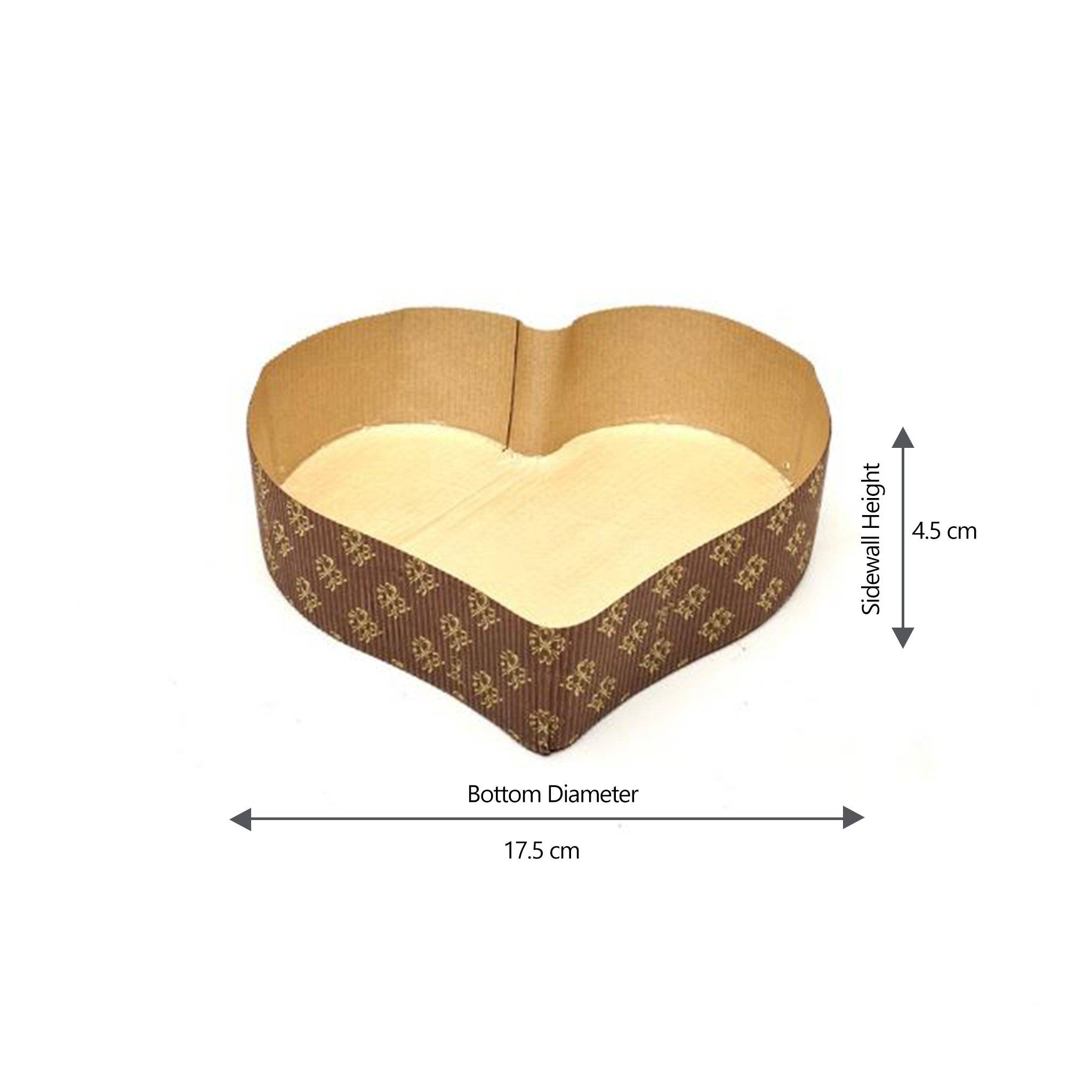 Hotpack |Baking Mold Heart Shape 17.5x4.5 cm |600 Pieces - Hotpack Global