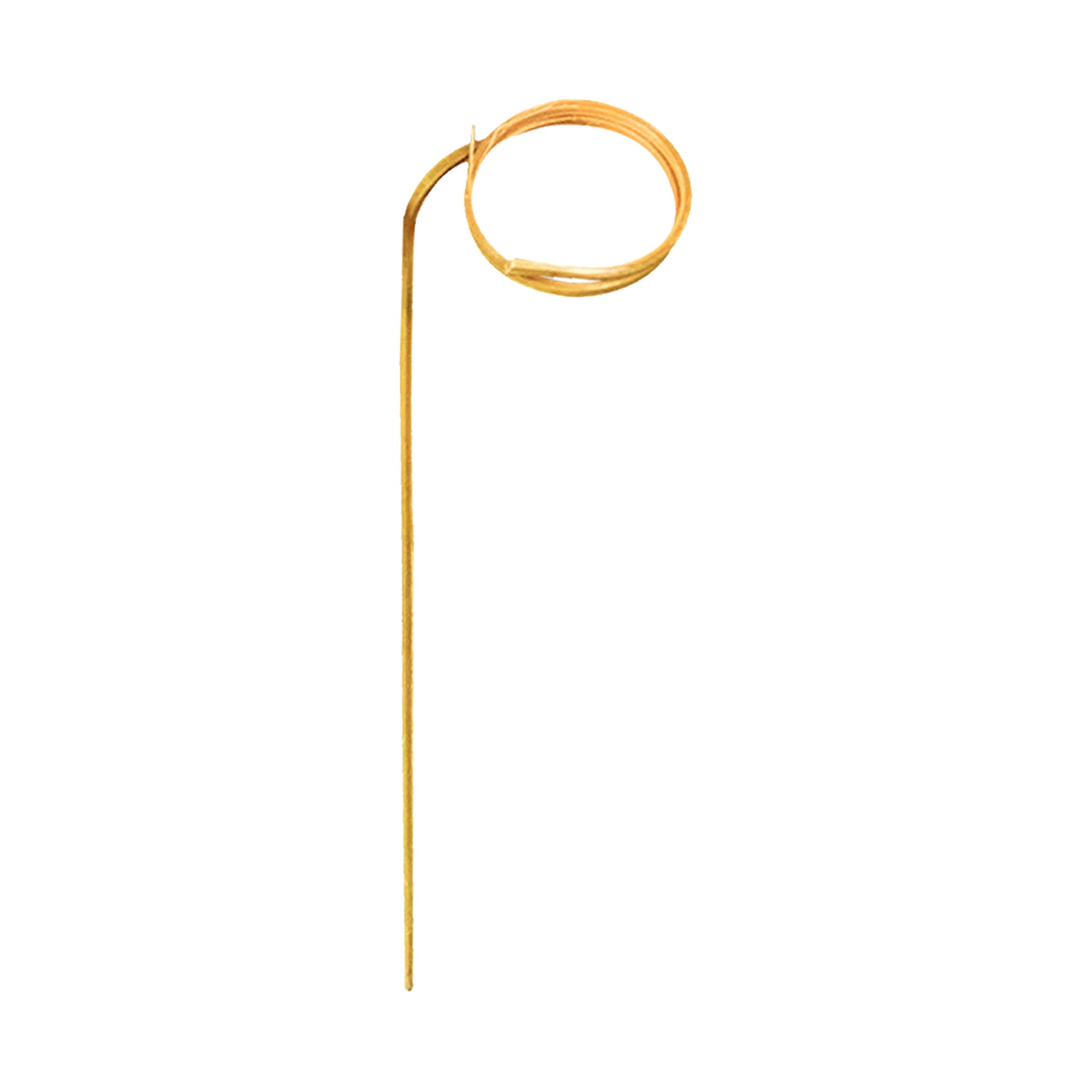 12 cm Disposable Bamboo Ring Skewer - Hotpack Global