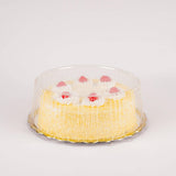 Gold Base Round Cake Container With Lid - Hotpack Global