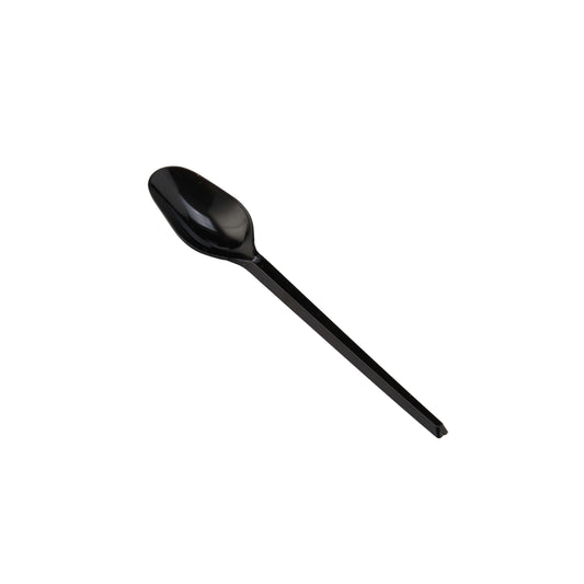 Disposable black teaspoon - Hotpack Global