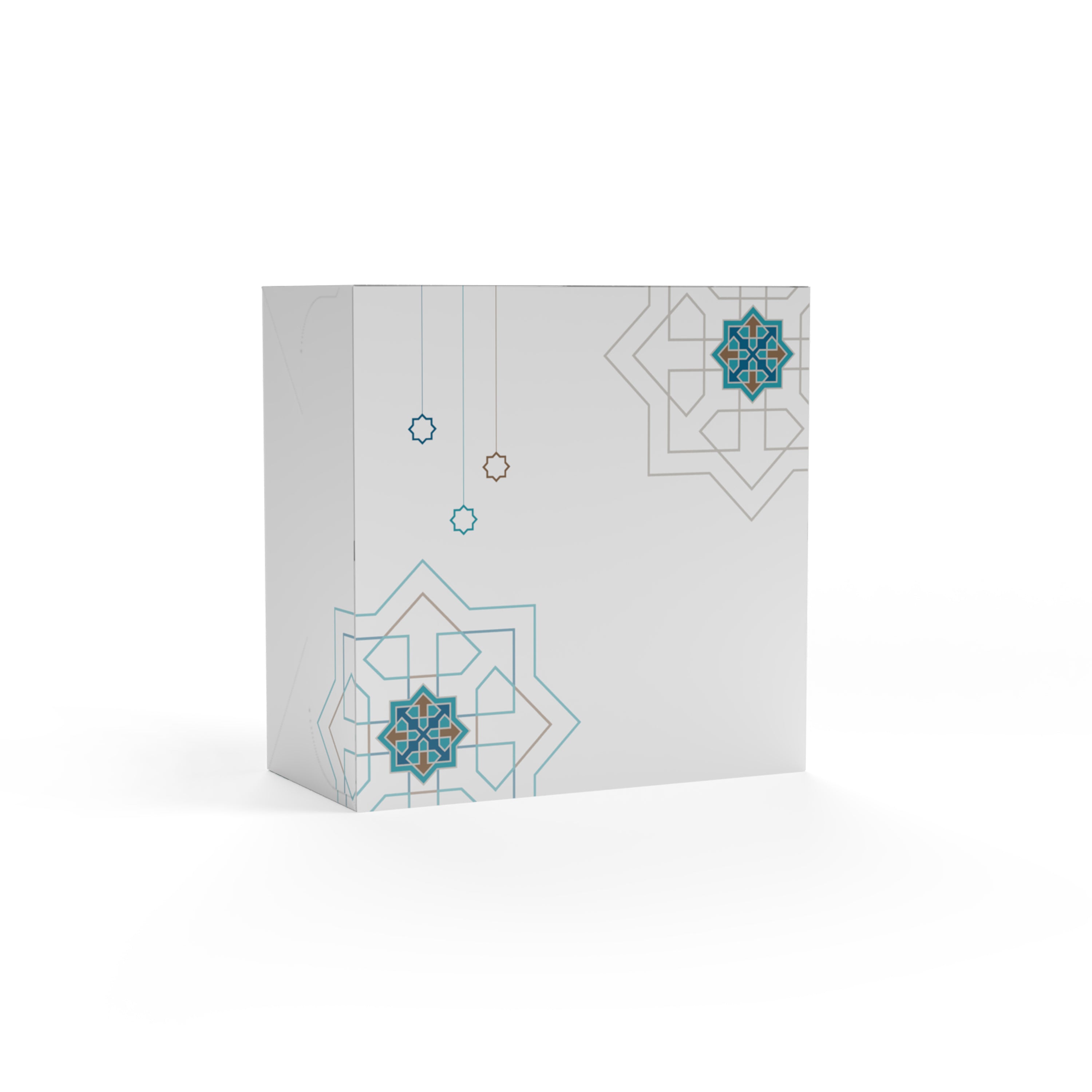 Geometric design  Diwali gift Box 20 x 20 cm - Hotpack Global