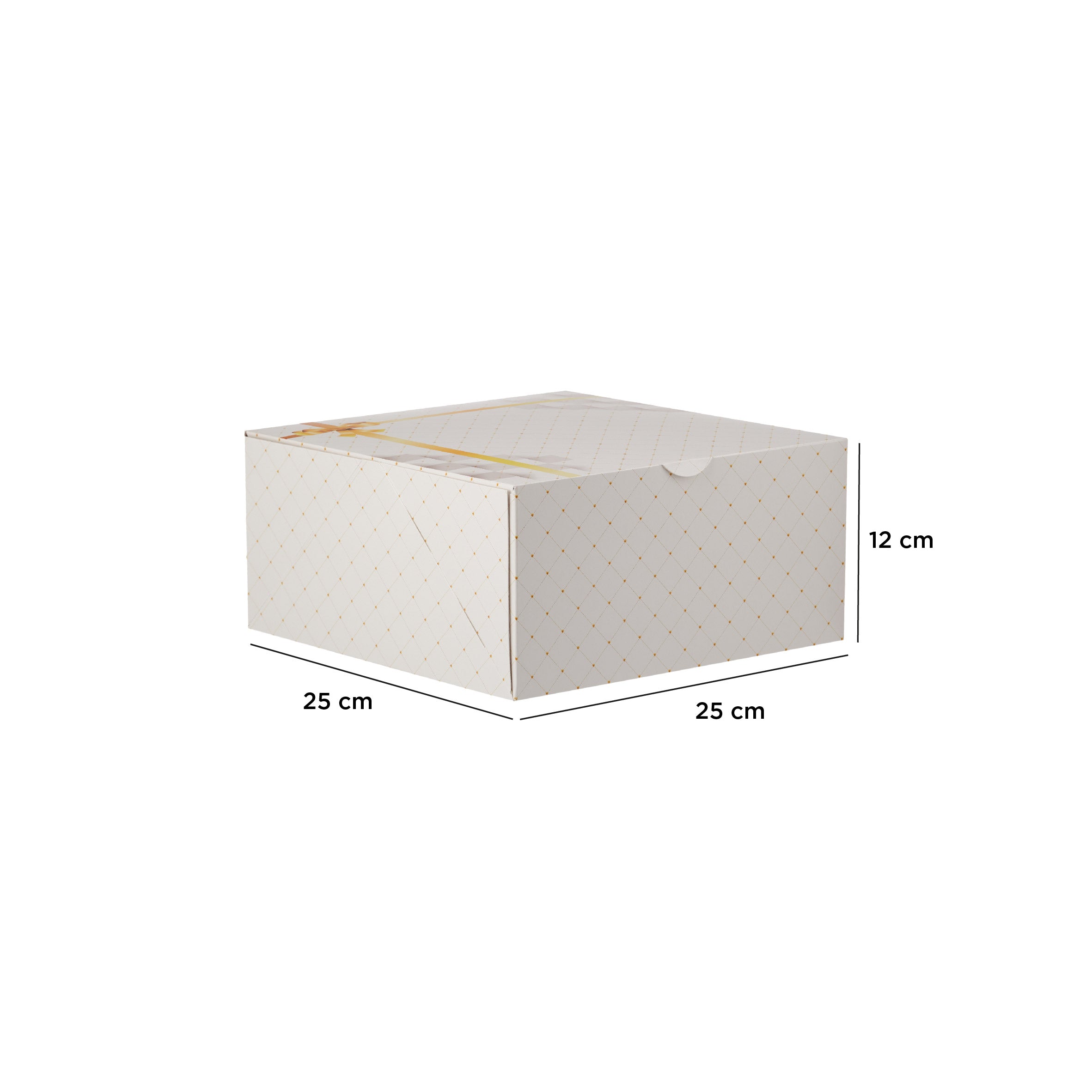 Printed Cake Box 100 Pieces - Hotpack Global