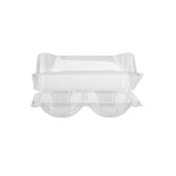 Clear 4- Donut Clamshell container - Hotpack Global
