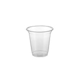 PET Clear Juice Cup and Lids 98 Diameter - hotpackwebstore.com