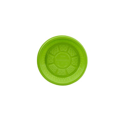 Green Colored Round Plastic Plate - Hotpack Global