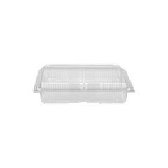 Single compartment Clamshell PET container - hotpackwebstore.com