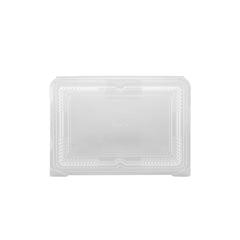 Single compartment Clamshell PET container - hotpackwebstore.com