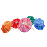 COLOURFUL COCKTAIL UMBRELLA PICKS 144 Pieces - Hotpack Global