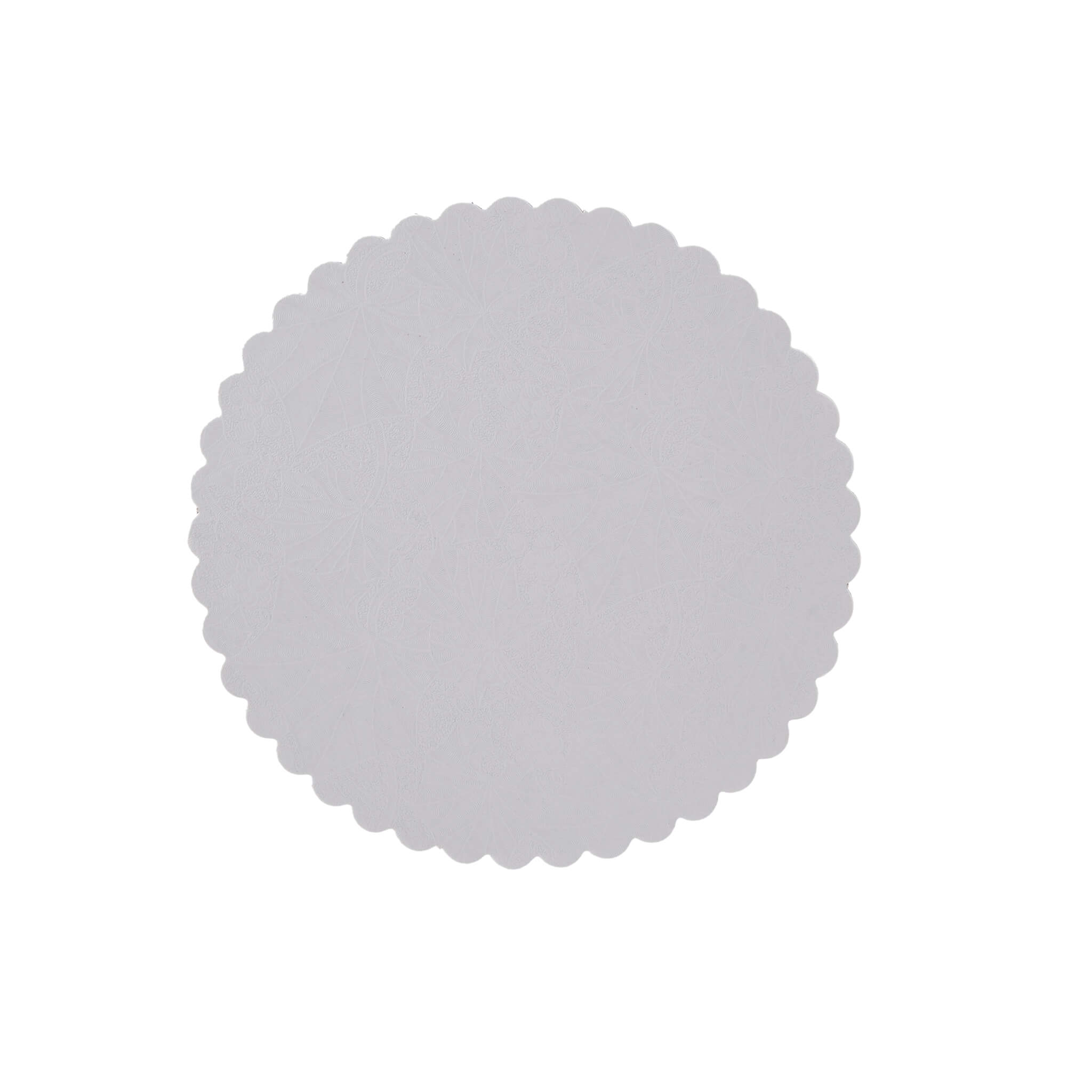 White Round Cake Board 5 Pieces - Hotpack Global