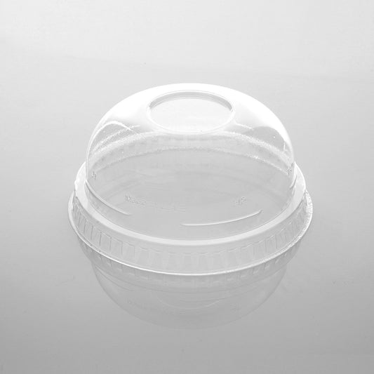 Hotpack | Dome Lid for PET Juice Cup 12/16/20/24 Oz Without Hole 98 Diameter | 1000 Pieces - Hotpack Global