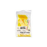 24 Pieces 17cm Yellow Plastic Desert Spoons - Hotpack Global