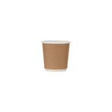 4 Oz Kraft Double Wall Paper Cups 1000 Pieces - Hotpack Global