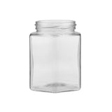 Hexagonal Glass Jar for honey and jam -Hotpack Global