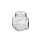 Square Glass Jar - hotpackwebstore.com