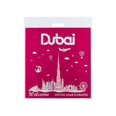 Welcome DXB Printed Plastic Carry Bag 1kg - Hotpack Global