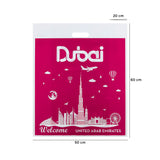 Welcome DXB Printed Plastic Carry Bag 1kg - Hotpack Global