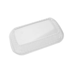 Black Base Shallow Container 225x157x53mm 500 Pieces - Hotpack Global