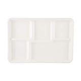Bio-Degradable Plate 5-Compartment 12.5 Inch 500 Pieces - Hotpack Global