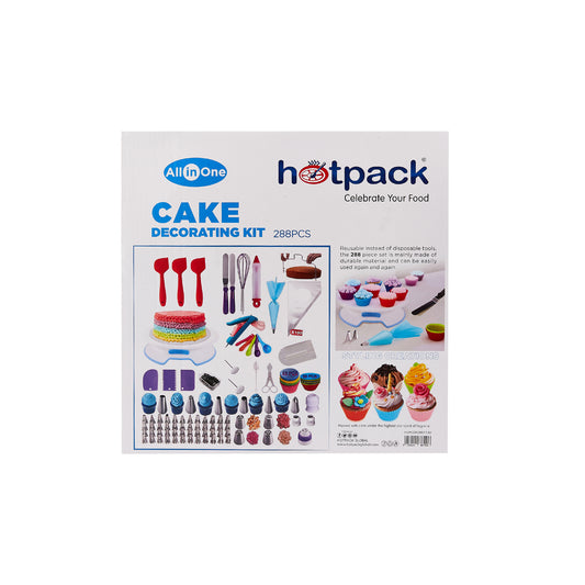 Cake Decorating Kit 288 Pieces - Hotpack Global