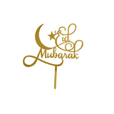 Eid Mubarak Cake Topper 1 Piece - Hotpack Global