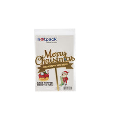 Christmas Cake Topper 1 Piece - Hotpack Global