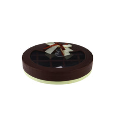 Round Chocolate Gift Box 21 Division  - 1 Piece - Hotpack Global