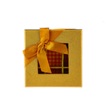 Square Chocolate Gift Box Shape 09 Division - 1 Piece - Hotpack Global