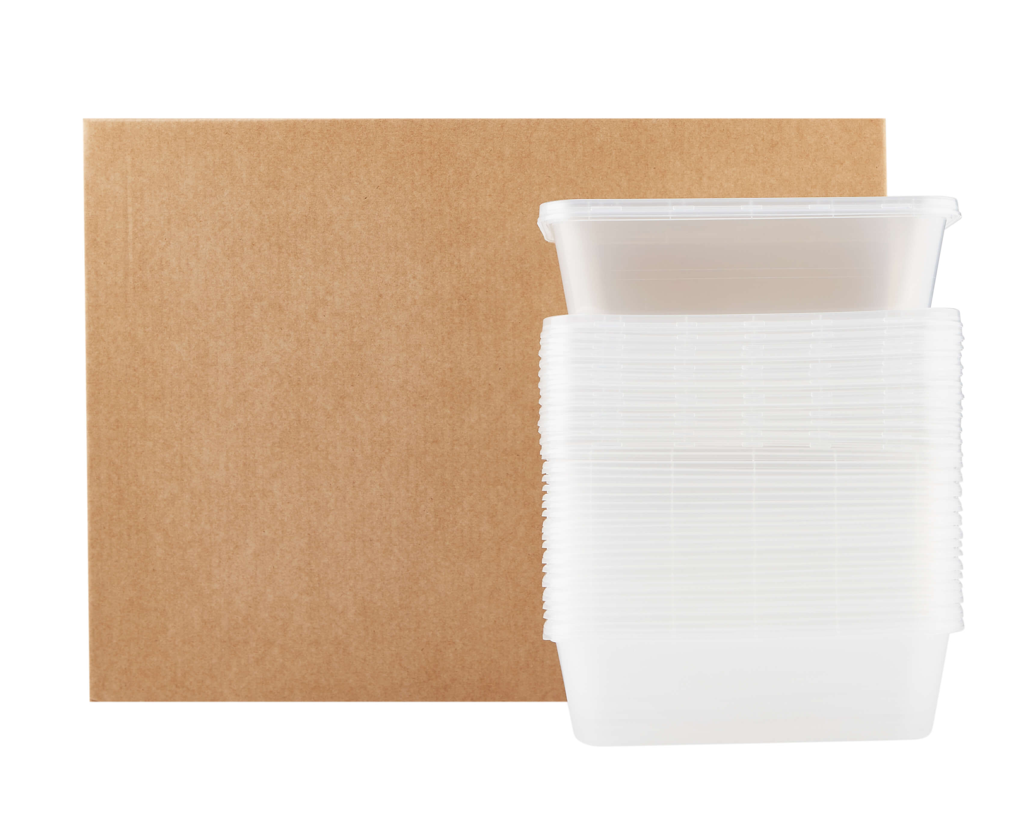 Microwave container with lid 650 ml buy wholesale - Hotpack Global