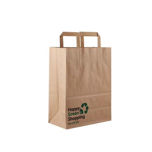 Printed Recycle me Paper Shopping Bag - Hotpack Global