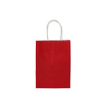 Red Gift Paper Bag Twisted Handle - hotpackwebstore.com