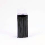 Heavy Duty Black Plastic Stirrer Ice Pick shape 240 Pieces - Hotpack Global