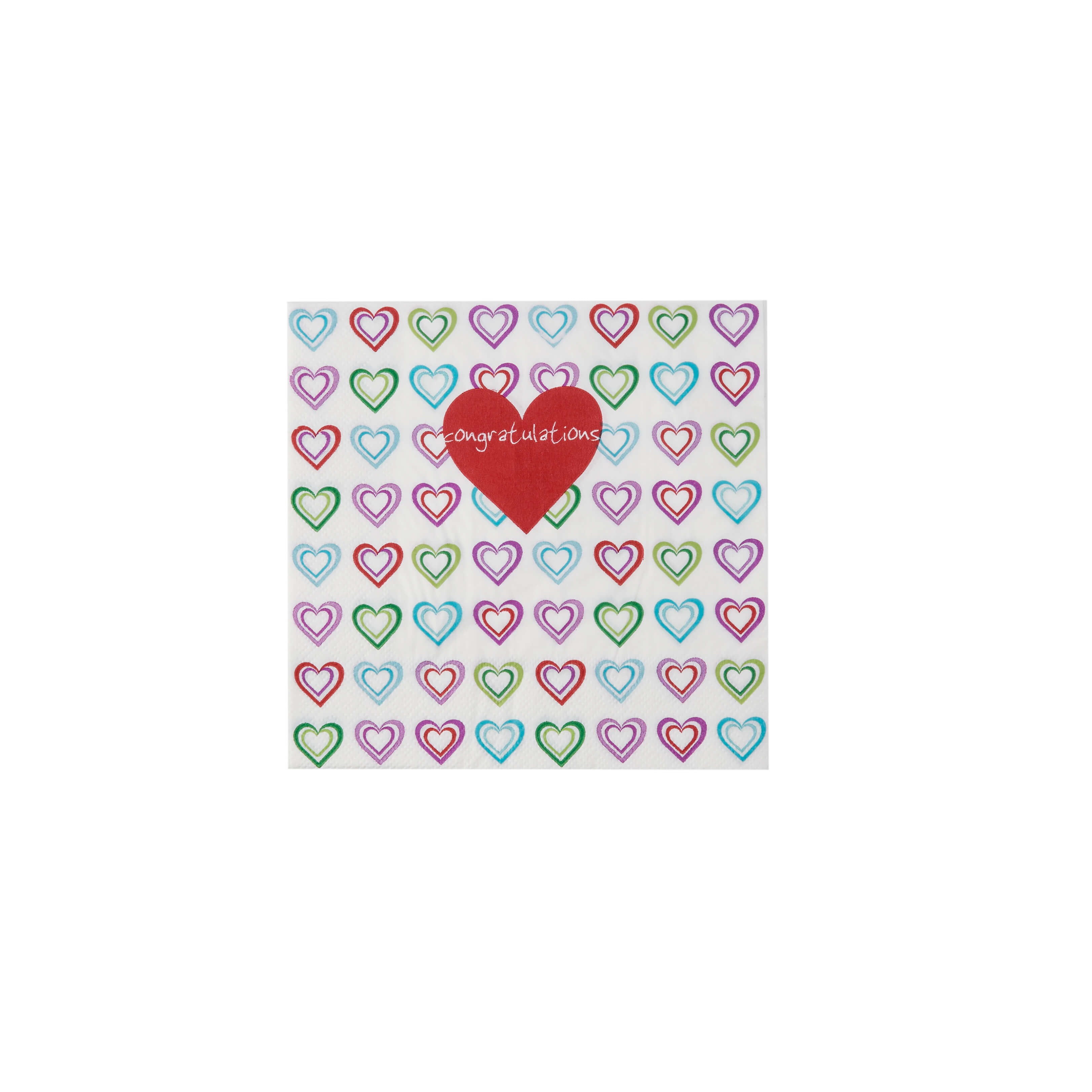 Valentine's Day Theme Paper Napkin - Hotpack Global