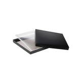 Tall Transparent Cake Box With Black Base 1 Piece - hotpackwebstore.com