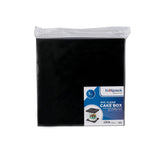Tall Transparent Cake Box With Black Base 1 Piece - hotpackwebstore.com