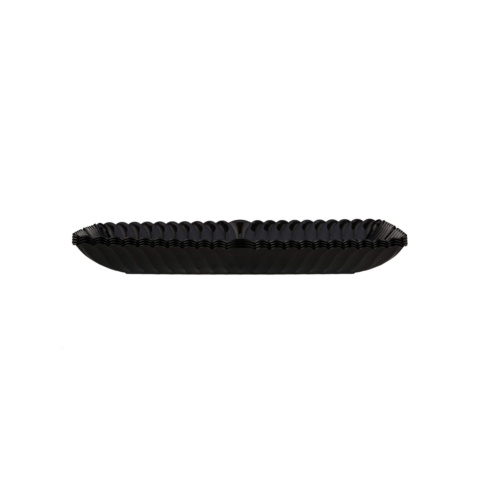Rectangle Flower Plate black - Hotpack Global