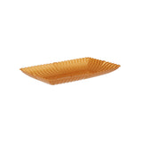Rectangle Flower Plate Gold disposable tray for events and weddings- Hotpack Global
